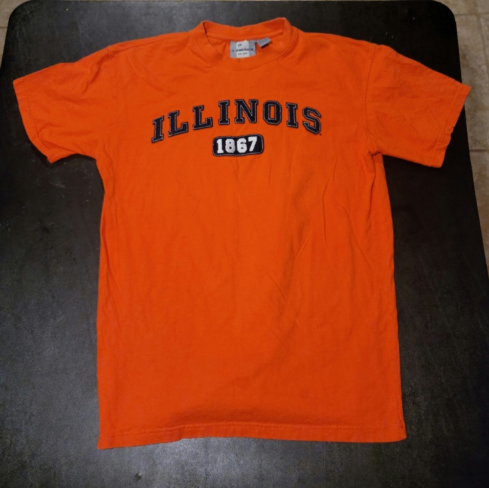 Vintage University Of Illinois Tee Shirt